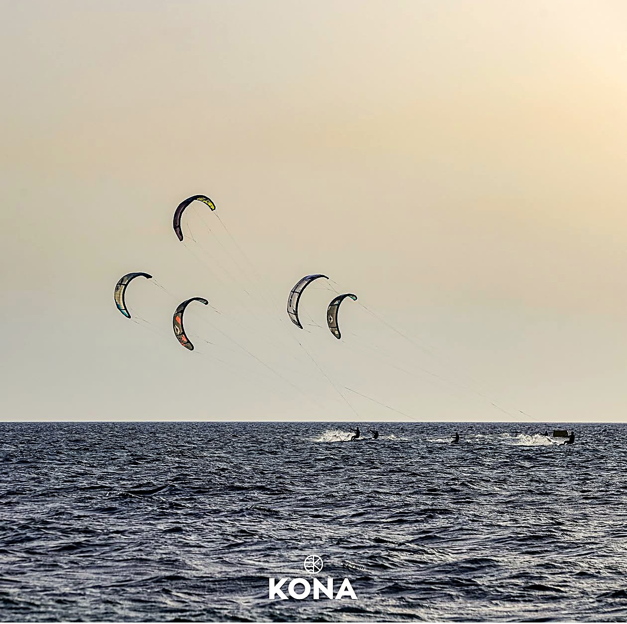 Kite surfing