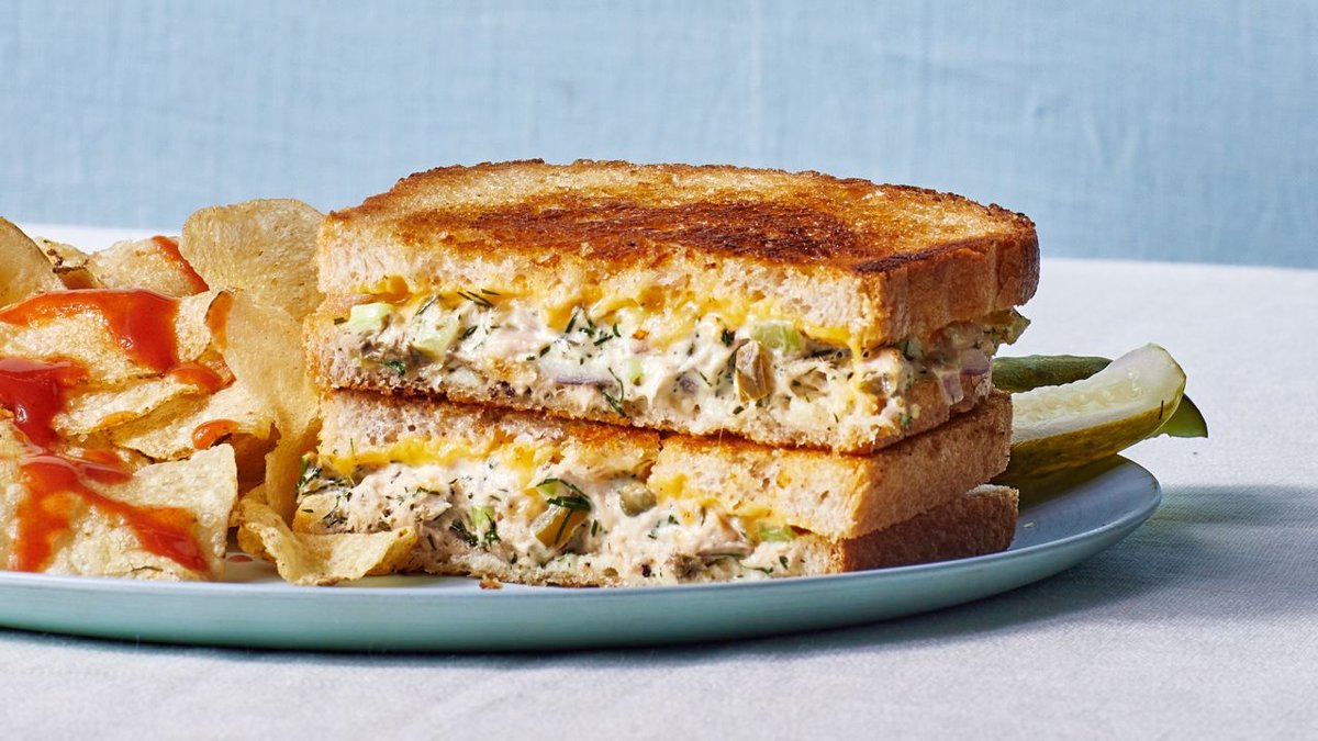 Classic tuna melt